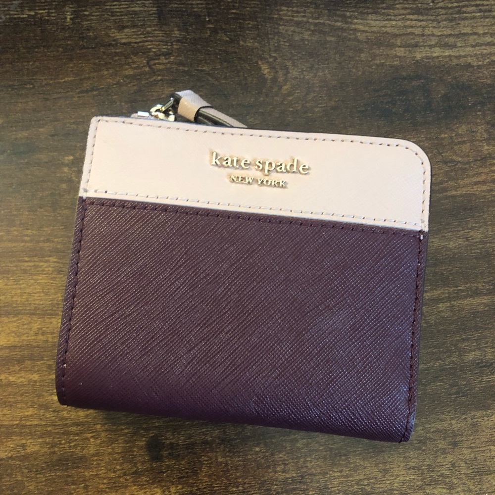 Kate Spade Staci small wallet bifold with zip around